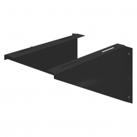 Консоль опорная Везувий BLACK (AISI 439) 350х350мм